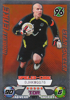 Robert Enke Hannover 96 2009/10 Topps MA Bundesliga Star Spieler #127